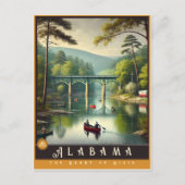 Alabama | hyperrealistisch Briefkaart (Voorkant)