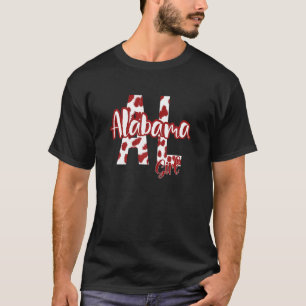 Alabama Leopard Cheetah Travel Vacation Souvenir C T-shirt