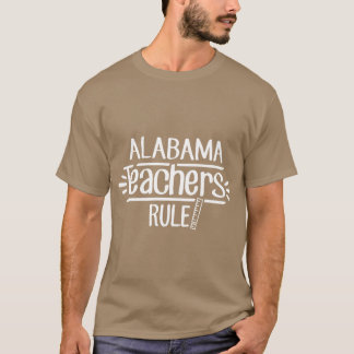 Alabama-leraren regeren t-shirt