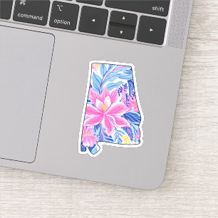 Alabama - Lilly Inspired - Zomerse Sticker van 3 x
