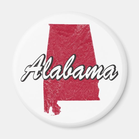 Alabama Magneet (Voorkant)