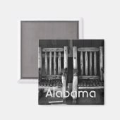 Alabama magnet magneet (Voorkant / Achterkant)