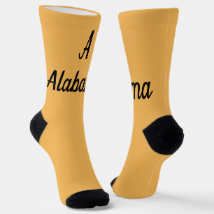 Alabama Monogram Sokken