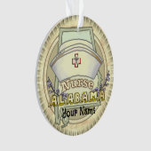 Alabama Nurse Ornament (voorkant)