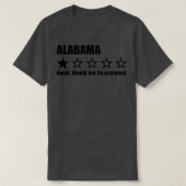 Alabama One Review TShirt (Design devant)