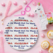 Alabama Papieren Bordje (Feest)