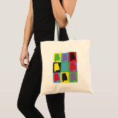 Alabama Pop Art Tote Bag (Voorkant (product))