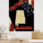 ALABAMA  POSTER (Keuken)