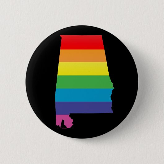 alabama pride . ronde button 5,7 cm (Voorkant)