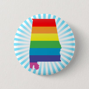 alabama pride . ronde button 5,7 cm