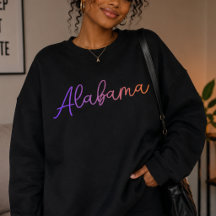 Alabama Pride State Travel Crewneck-trui