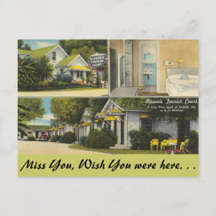 Alabama, rechtbank voor toerisme van Olssen Briefkaart