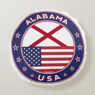 Alabama Rond Kussen