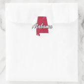 Alabama Ronde Sticker (Tas)
