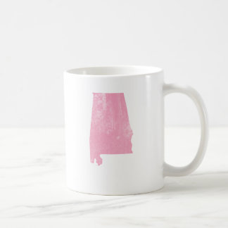 Alabama - Roze  grunge Koffiemok