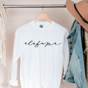 Alabama Script Sweatshirt de l'État féminin