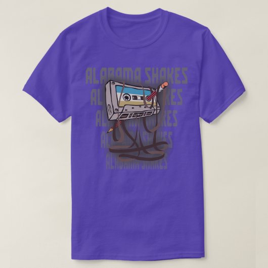 Alabama Shakes Cassette TShirt (Design devant)