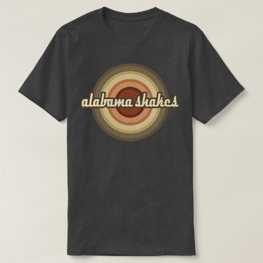 Alabama Shakes Circle Crayon TShirt (Design devant)