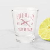 Alabama Shot Glas (Achterkant)