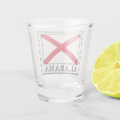 Alabama Shot Glas (Achterkant)