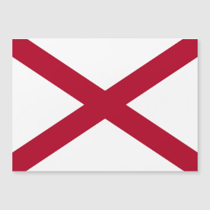 Alabama: St Andrews Kruisvlag van de Rode Kruisvla