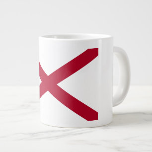 Alabama: St Andrews Kruisvlag van de Rode Kruisvla Extra Grote Beker