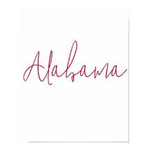 Alabama Staat Souvenir