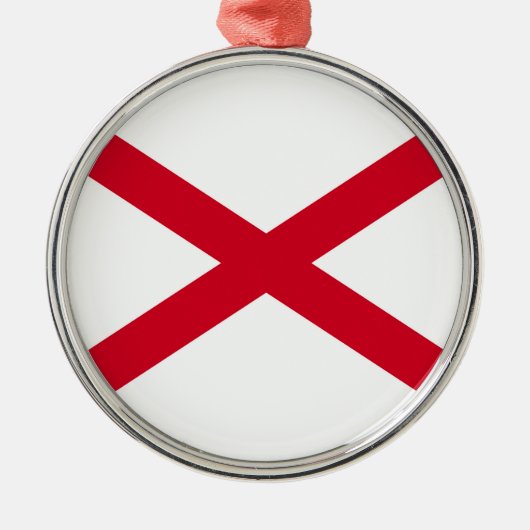 Alabama Staatsvlag Ontwerp Decoratie (Voorkant)