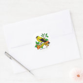 Alabama State Bird Ronde Sticker (Envelop)