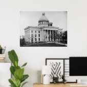 Alabama State Capitol Poster (Thuiskantoor)