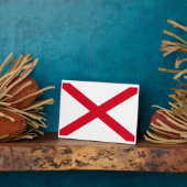 Alabama State Flag Design Fotoplaat (Zijkant)