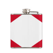 Alabama State Flag Design Heupfles (Achterkant)