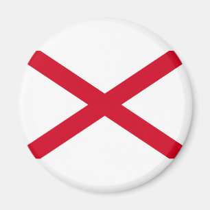 Alabama State Flag Design Magneet