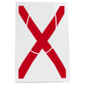 Alabama State Flag Design Medium Cadeauzakje (Voorkant)