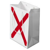 Alabama State Flag Design Medium Cadeauzakje (Achterkant Gekanteld)
