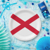 Alabama State Flag Design Papieren Bordje (Feest)