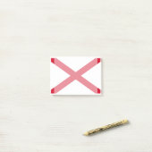 Alabama State Flag Design Post-it® Notes (Op bureau)