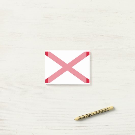 Alabama State Flag Design Post-it® Notes (Op bureau)