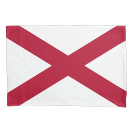 Alabama State Flag Print Patriot Kussensloop