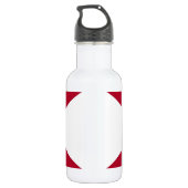 Alabama State Flag Vrijheidsfles Waterfles (Achterkant)