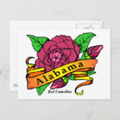 Alabama State Flower Briefkaart (Voorkant / Achterkant)