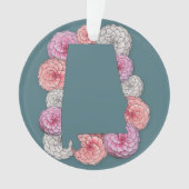 Alabama State Flower Ornament (voorkant)