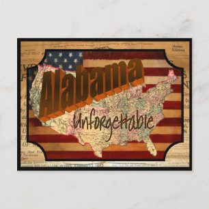 Alabama State Old Briefkaart