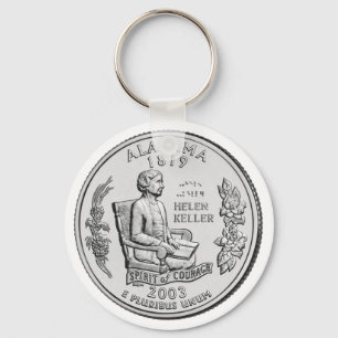 Alabama State Quarter Sleutelhanger