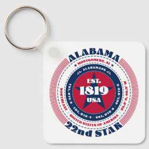 Alabama State Sleutelhanger