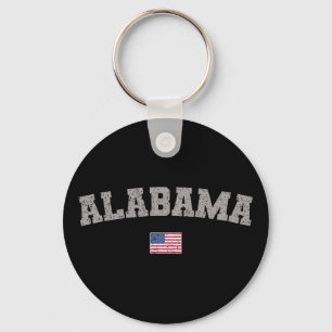 Alabama State USA Flag  Sleutelhanger