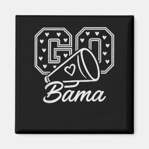 Alabama State Vintage Liefhebber Mannen Vrouwen & Magneet