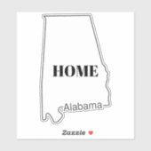 Alabama Sticker (Vel)