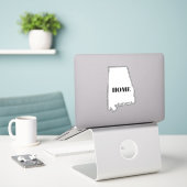 Alabama Sticker (Laptop op bureau)