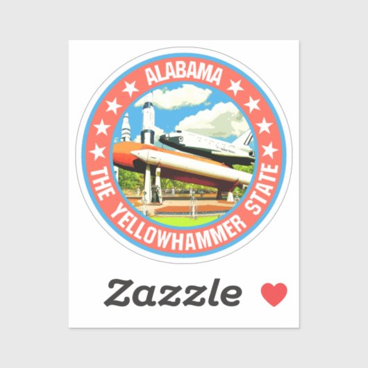 Alabama Sticker (Vel)